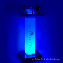 Beautiful LED Acrylic Cosmetic Displays Stands